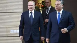 Spotkanie Putina z Orbanem w lutym 2016 roku 