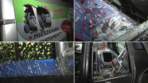 "Zajechali nam drogę i wyskoczyli 
z pałami". Atak na busa z kibicami 