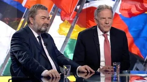Dariusz Rosati i Karol Karski w "Faktach po Faktach"
