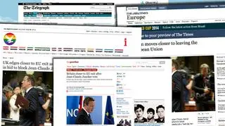 Brytyjskie gazety są zgodne: wybór Junckera to klęska Camerona