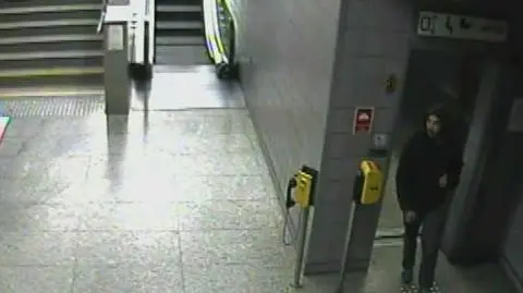 CCTV at Warsaw's metro station caught a man stealing life-saving equipment