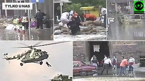 20 lat temu woda zalała Wrocław