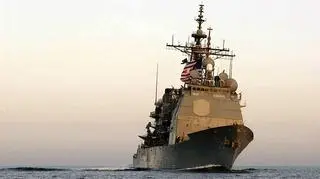 USS Princeton, jeden z okrętów u wybrzeży Syrii