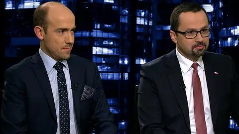 Borys Budka i Marcin Horała byli gośćmi "Kropki nad i"