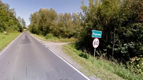 Mężczyzna został przetransportowany do szpitala