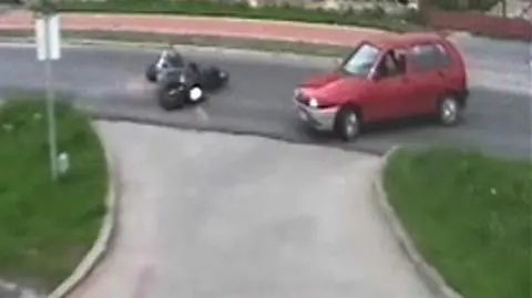 Wyszedł z wypadku bez szwanku