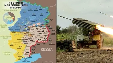 Grady i moździerze zagrały na donbaskim froncie. Zawieszenie broni, którego nie ma