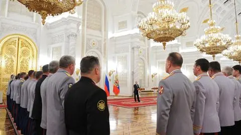 W piątek Władimir Putin spotkał się na Kremlu z z członkami Rady Bezpieczeństwa FR i dowódcami Sił Zbrojnych 