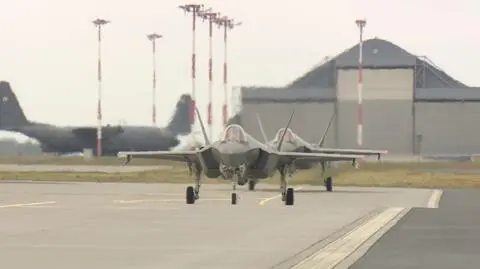 F-35 wylądowały w Polsce 