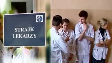 Głodówka lekarzy w Końskich