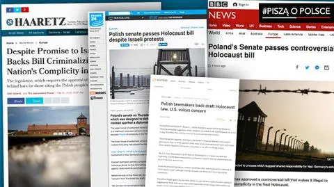 #PisząoPolsce. Ustawa o IPN w izraelskich i zachodnich mediach