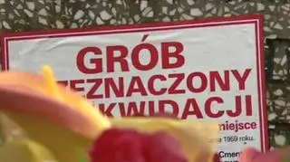 Zdaniem NIK, są przypadki likwidacji grobów bez powiadamiania rodziny