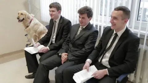 Figa pomagała studentom walczyć ze stresem