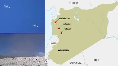 Rosyjskie naloty na Syrię