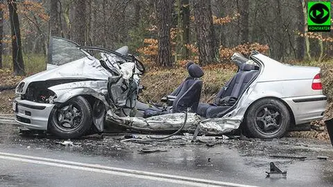 "Kierowca BMW stracił panowanie nad pojazdem ". Nie żyje 20-latek