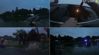 Jezioro jest zamieszkane przez aligatory i węże