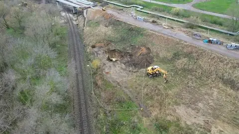 Bomba została znaleziona w pobliżu gazociągu
