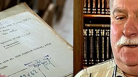 Historycy IPN: Wałęsa zabrał akta z teczki "Bolka"