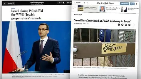 Amerykańskie media komentują wypowiedź premiera Morawieckiego