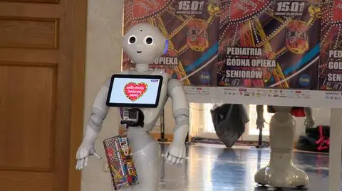 Robot Pepper pierwszy raz będzie wolontariuszem