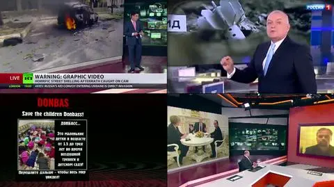 Rosja kontynuuje wojnę propagandową, Zachód debatuje nad możliwościami odpowiedzi 