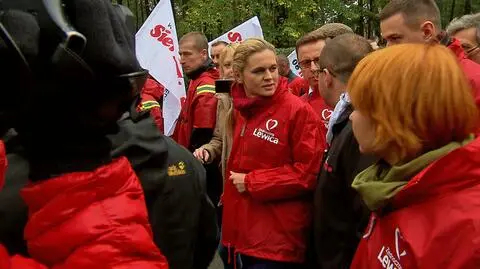 Barbara Nowacka walczy o głosy