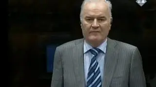 Ratko Mladić przed haskim trybunałem
