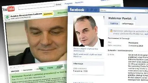 Pawlak wchodzi do internetu