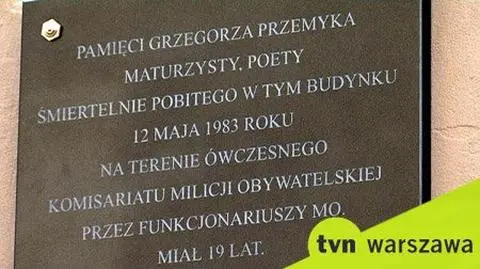 "Śmiertelnie pobity w tym budynku"