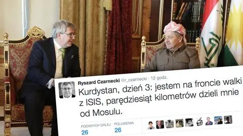 Ryszard Czarnecki był z 3-dniową wizytą w Kurdystanie