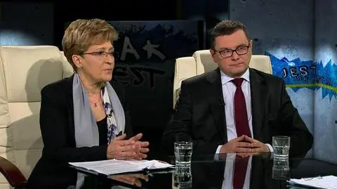 Elżbieta Radiszewska i Jerzy Polaczek w Tak Jest