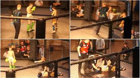 12-latkowie w klatce MMA, prokuratura umarza sprawę. "Cios w głowę nie był mocny"