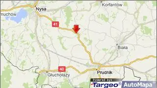 Do wypadku doszło na krajowej "41"