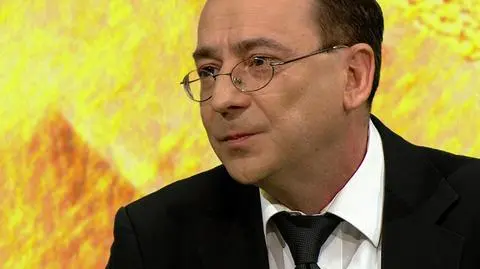 Mariusz Kamiński był gościem programu "Piaskiem po oczach" w TVN24