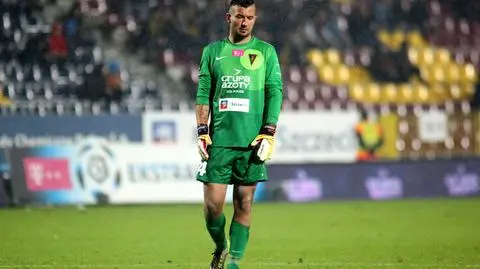 Bramkarz Pogoni Szczecin Radosław Janukiewicz