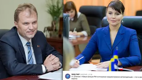 Prezydent Naddniestrza żeni się z szefową dyplomacji