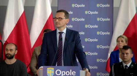 Premier na spotkaniu w Opolu: chcemy budować Polskę naszych marzeń