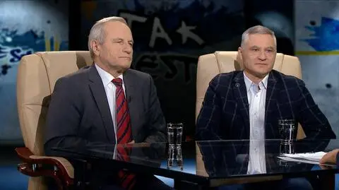 gen. Stanisław Koziej i płk Leszek Baran w Tak Jest