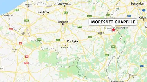 Moresnet-Chapelle leży w prowincji Liege na wschodzie Belgii