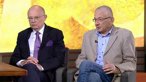 Marek Borowski i Ludwik Dorn w "Piaskiem po oczach"