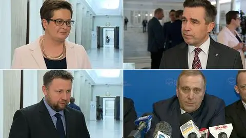Komentarze polityków do zapowiedzi Jarosława Kaczyńskiego
