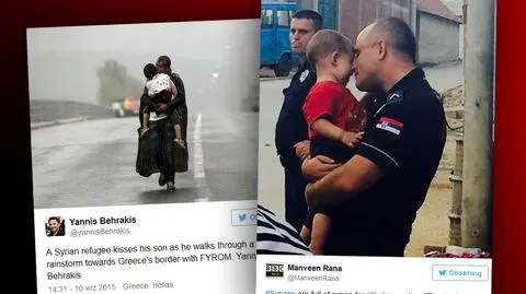 Poruszające zdjęcia uchodźców