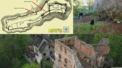 Zamek Grodno. Eksploratorzy potwierdzają średniowieczną legendę