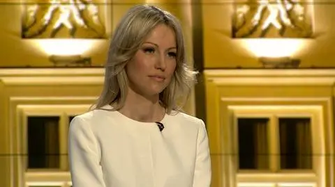 Magdalena Ogórek w "Faktach po Faktach" 