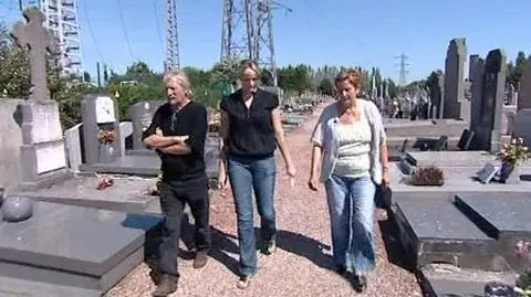 O śmierci syna dowiedzieli się na cmentarzu