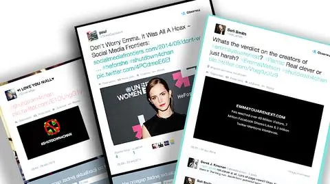 Emma Watson w centrum sieciowej uwagi