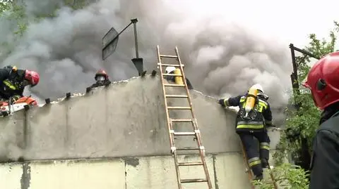 Częstochowa. Pożar domu