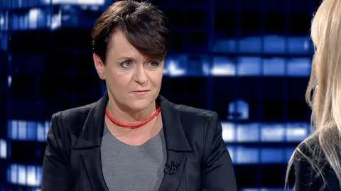 Joanna Kluzik-Rostkowska była gościem "Kropki nad i"