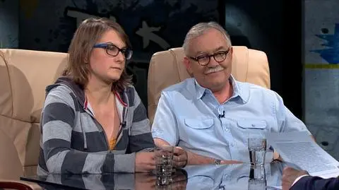 Justyna Samolińska i prof. Ireneusz Krzemiński w Tak Jest
