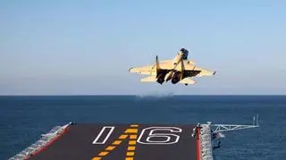 "Latający Rekin" startujący do lotu